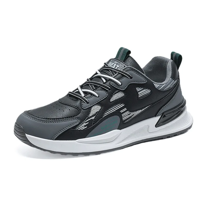 

Shoes for Men 2024 Spring Autumn New Men's Fashion Trend Sneakers Thick Sole Casual Breathable Single Shoes Gentlemen Zapatillas
