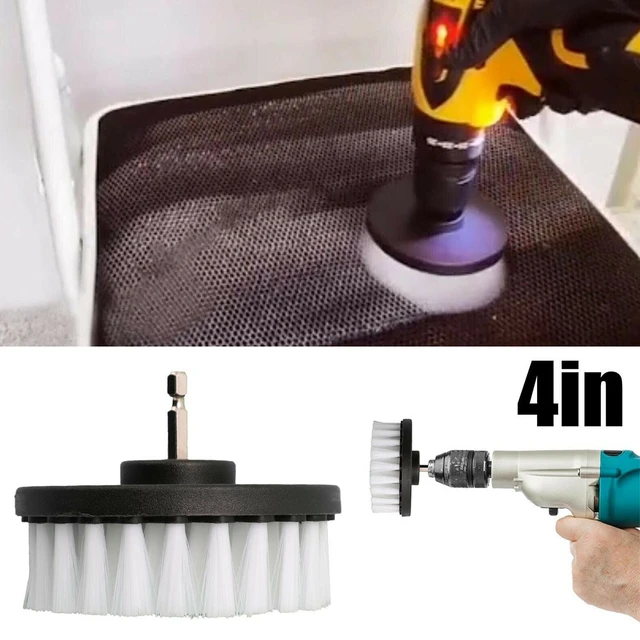 Bathroom Drill Brush Attachment Set Power Scrubber Cleaning Tools Home  Bathtub