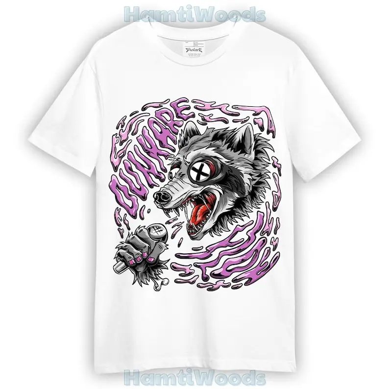 

Hyper Violet 4s T-Shirt - Rapbattle Raccoon T-Shirt Unisex 1305 DNY