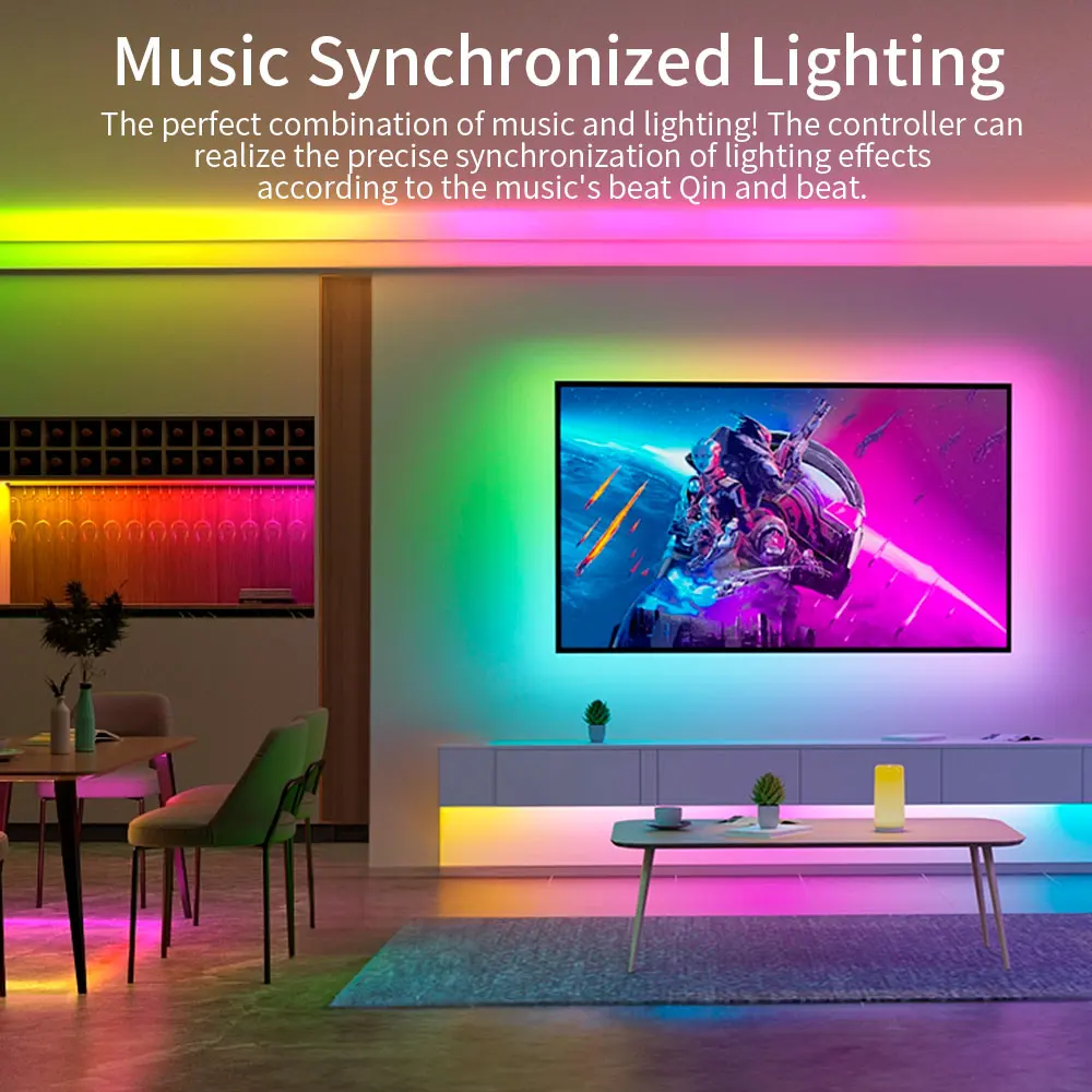 T8K 음악 및 DMX 콘솔 SPI-TTL LED 스트립 라이트 컨트롤러, 8 채널 포트, 마이크 입력 및 보조 입력, WS2811 WS2812B WS2813 WS2815
