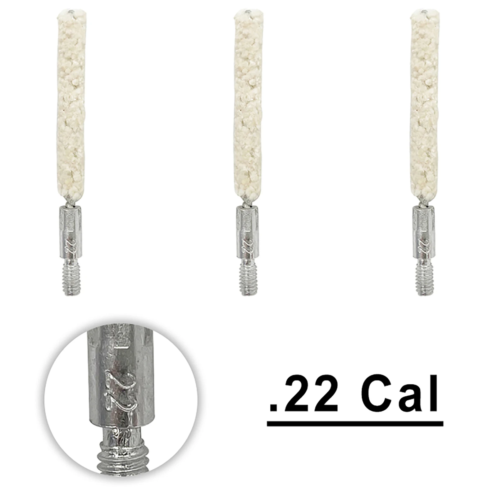 Gun Cleaning Brush Bore Cotton Mop 3 Pack for Pistol Handgun Rifle Applying Gun Oil Solvent Bore Cleaning Maintenance rifle cleaning kit,gunsmith tools
