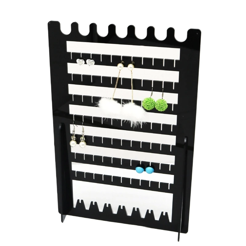 

Black Earrings 7-Layered Necklace Holder Jewelry Display Stands