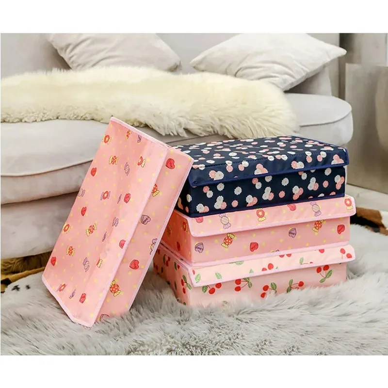 

Wardrobe Drawer Organizers Boxes for Closet Underwear Scarves Socks Bra Underwear Bra Organizer Storage Box