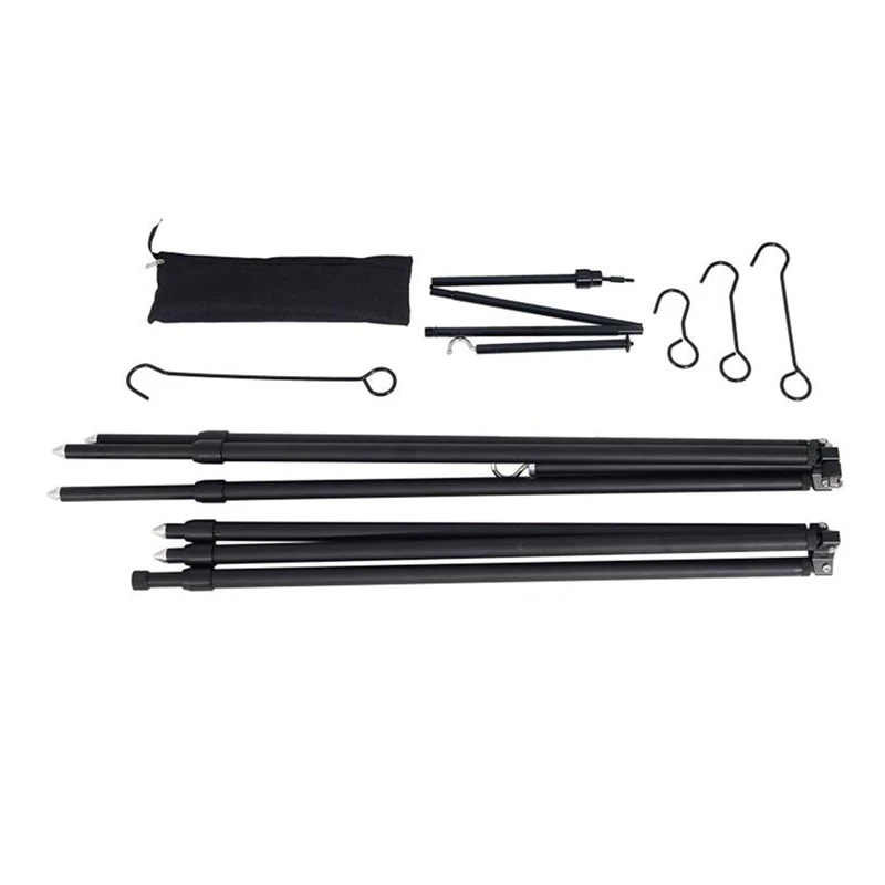 

Новая вешалка для кемпинга, подвесная вешалка, многофункциональные инструменты, уличная треугольная вешалка для кемпинга, портативное оборудование для кемпинга