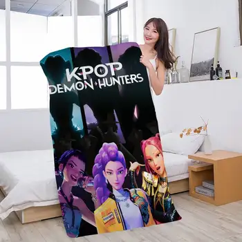 Kpop D-Demon Hunters Microfiber Beach Towel 1