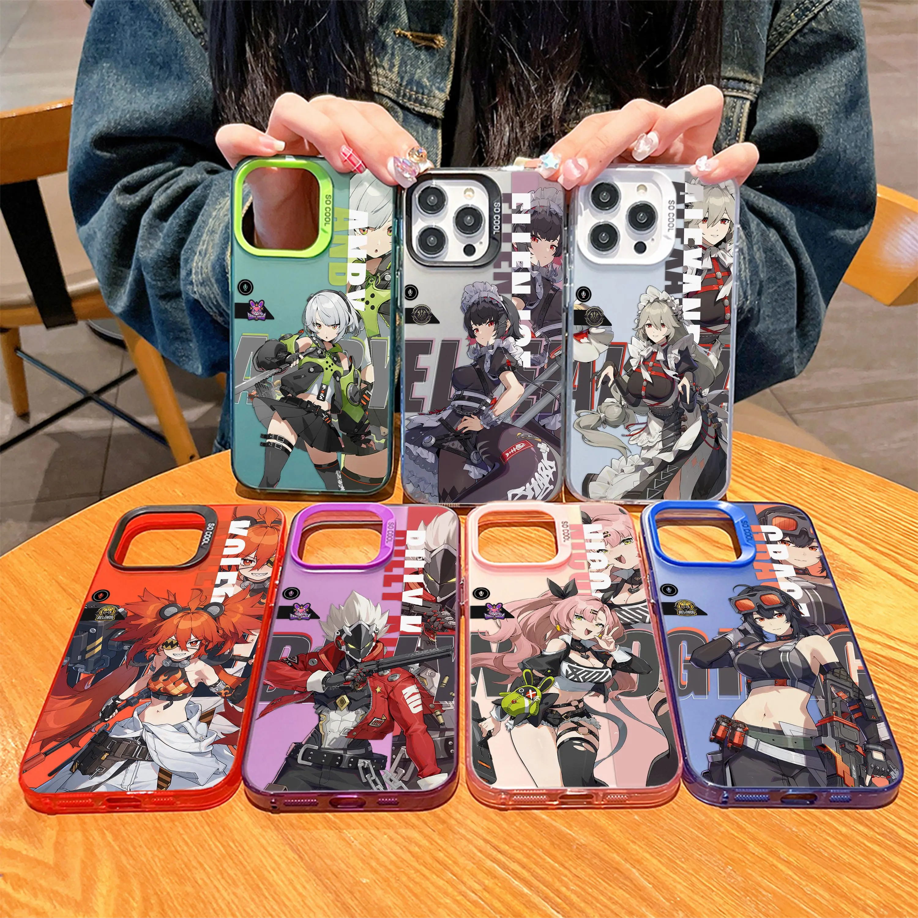 Zenless Zone Zero Candy Matte Shockproof Phone Case