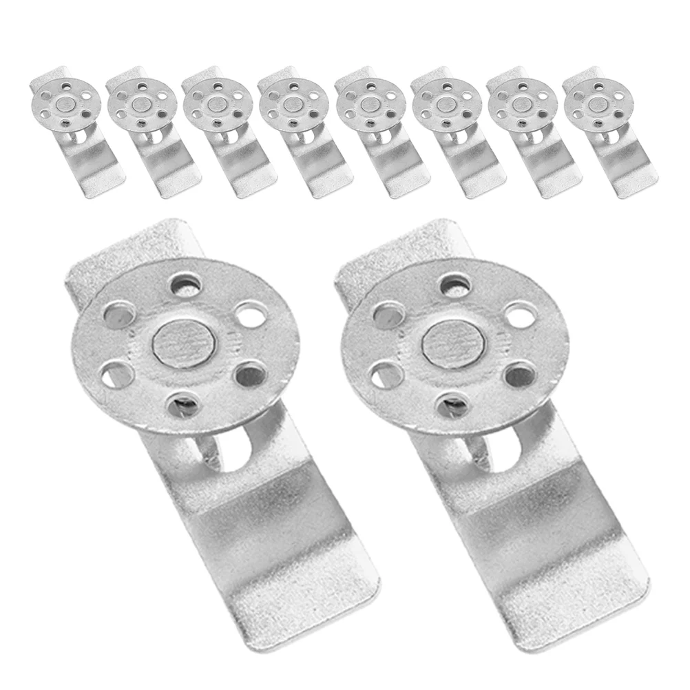 10 Pcs Kitchen Sink Clips Understage Bracket Undemount Mounting Undermount Support Stainless Steel Brackets