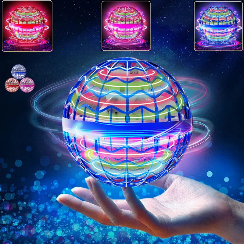 OriginalSpinningBallHandControlMagicBallwithLEDLightBoomerang