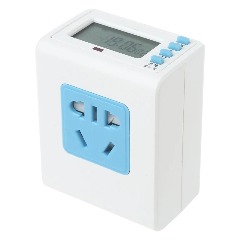 Outlet Timer 7 Day Wall Plug in Light Timer Outlet Indoor Digital