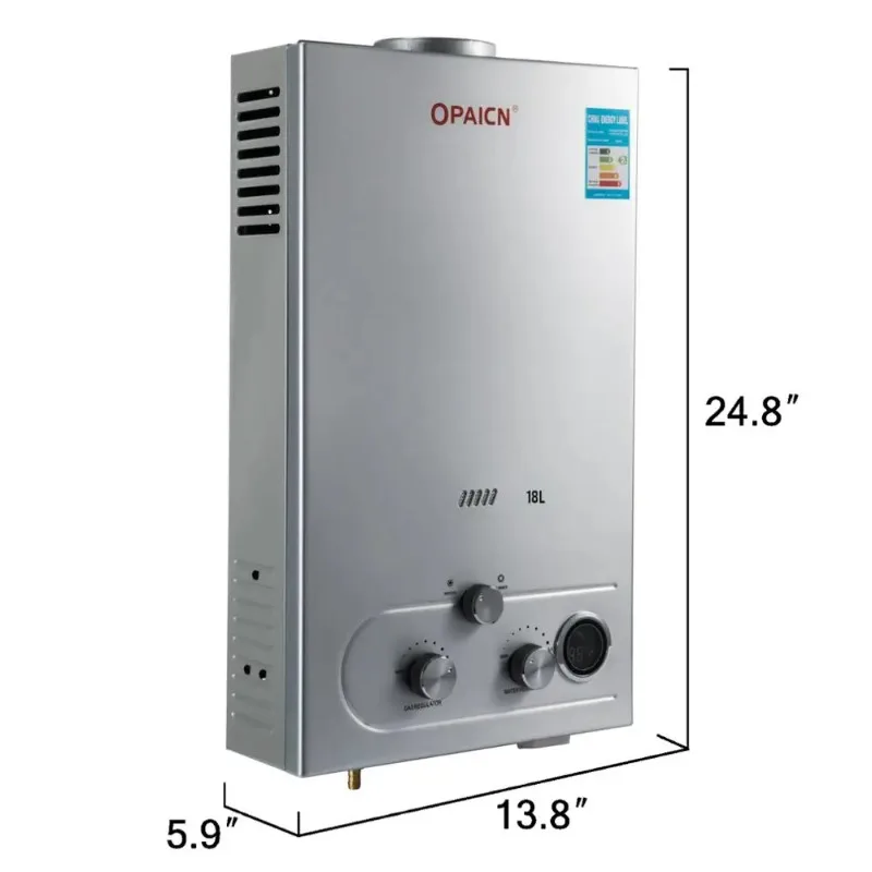 

Wall Mount Design gas water heaters 18L Hot Water Radiator Heater