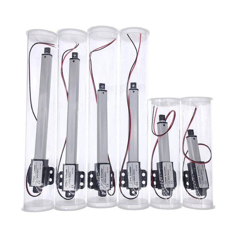 Mirco 전기 선형 액추에이터 30mm DC12V 30N/60N/100N/150N 모터 컨트롤러 미니 Eectric 푸시로드 퍼터