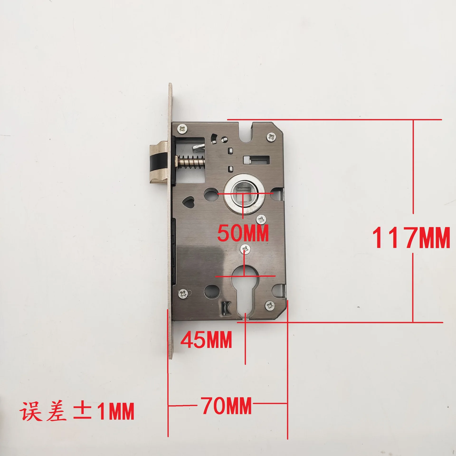 Description Picture 2 of itemBig 50 Silent Lock Body Indoor Door Silent Lock Body Wooden Door Big 50 Silent Lock Body