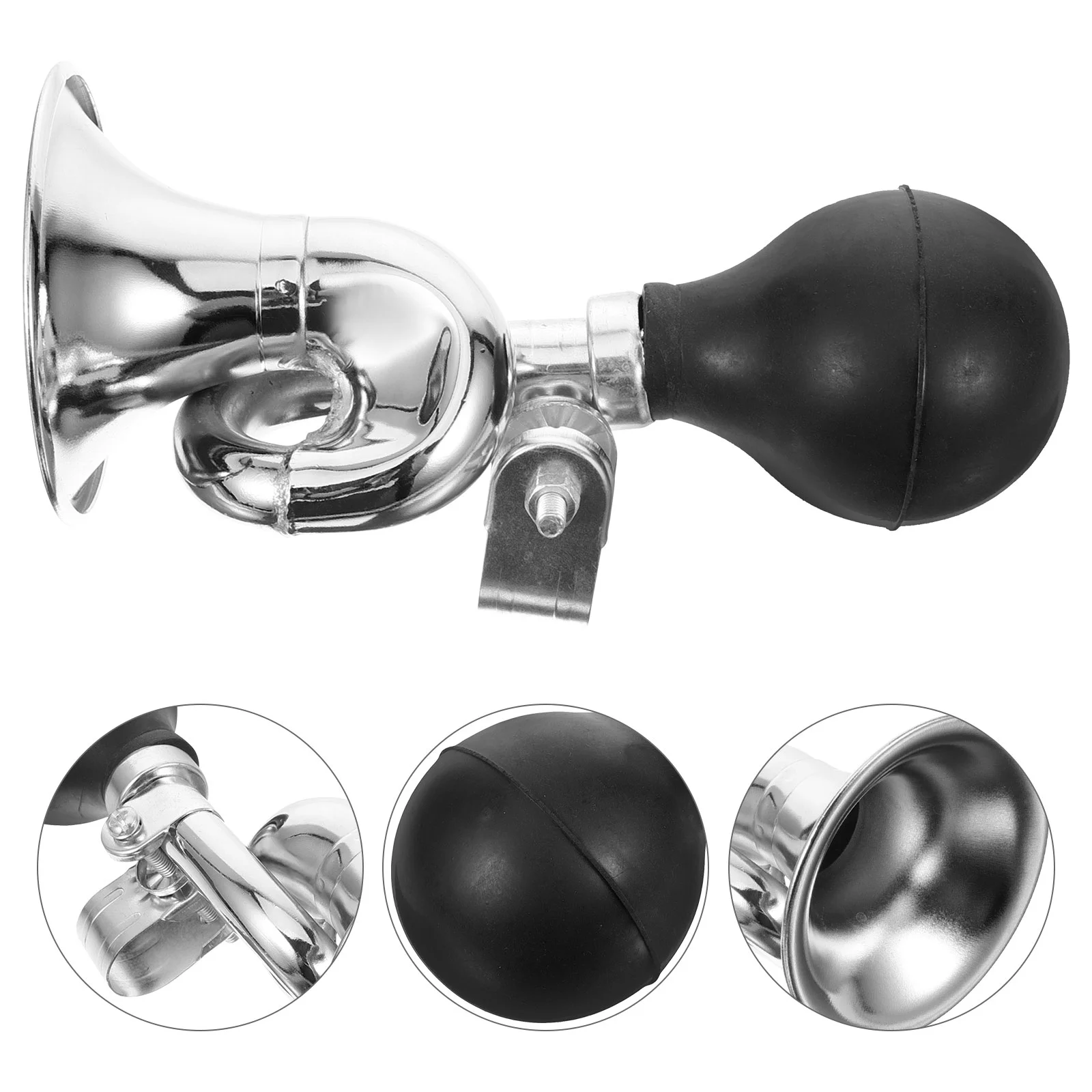 

Retro Bike Air Horn Durable Pocket Cycling Professional Handlebar Horns Supply Adults