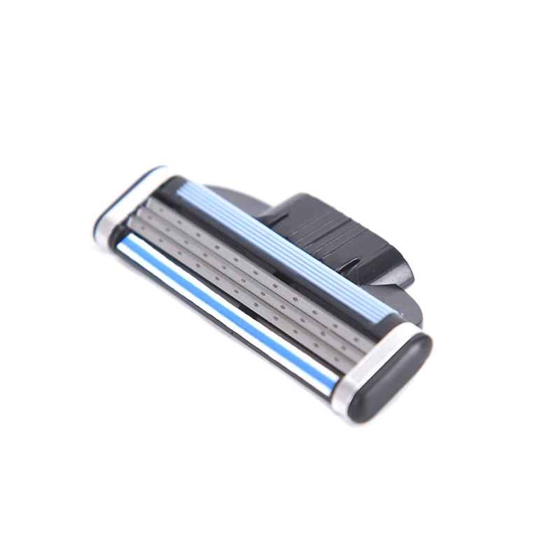 4Pcs Razor Blades Mach 3 Cartridges Manual Shaving Three-layer Men Female Epilator