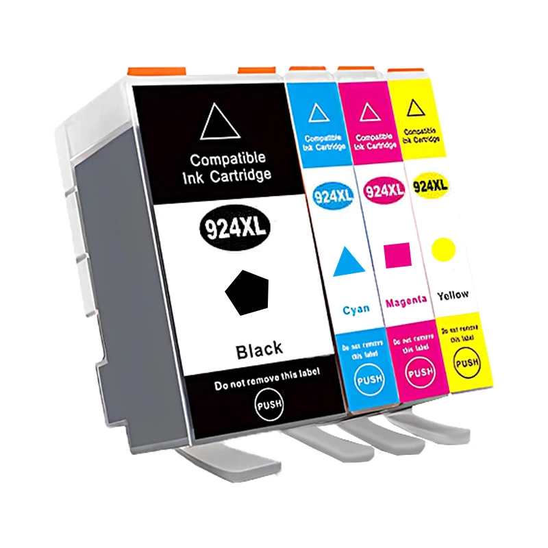 Ink Tesco 924 XL 924XL Ink Cartridge, Compatible For HP OfficeJet Pro 8120 8122e 8124e 8125e 8130 8132e 8134e 8135e Inkjet Printer(Y 1PC Ink Currys