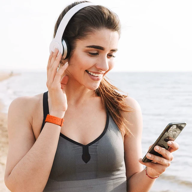 Engraved Leopard Silicone Band