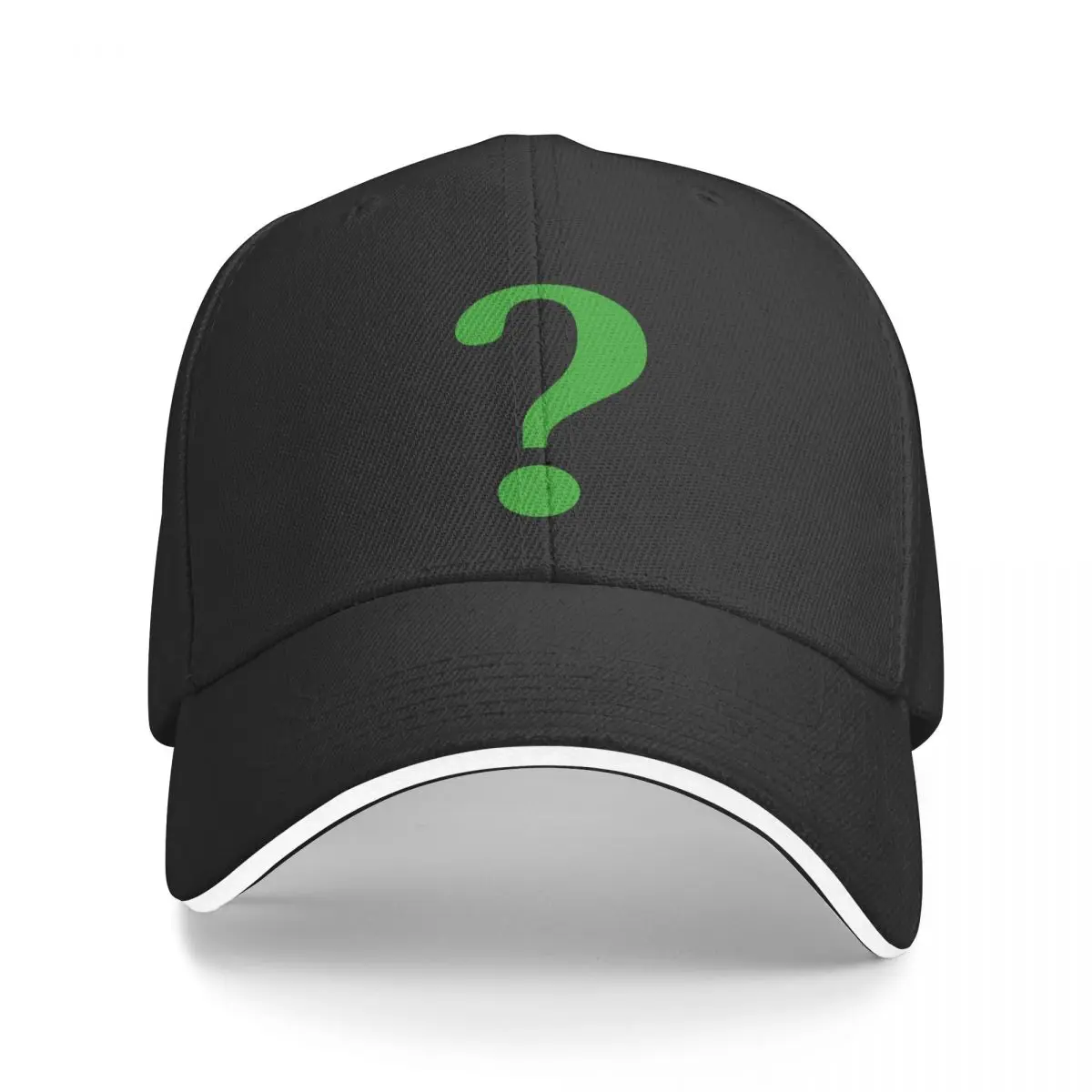 

New The Riddle Question Mark Symbol Retro Baseball Cap Military Tactical Cap derby hat Mens Cap Women's