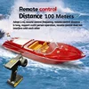 NEW Sk-1 Remote Control SpeedBoat 25KM/H High Speed Remote Control Boat Simulation Wood Grain RC Boat Retro Children's Toy Boats 2