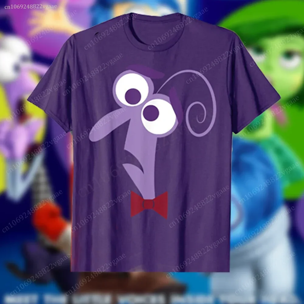 Summer Inside Out casual t shirt Kids 2 Boys Cartoon T-shirt Short Sleeve Top Tee Shirt Funny Clothes Girls Family Women