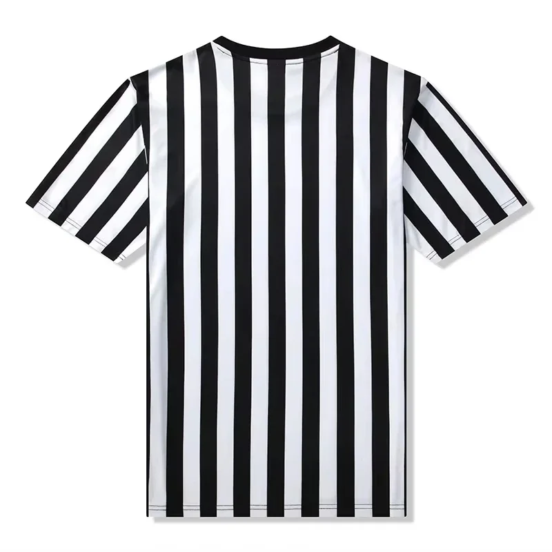 Maglie da calcio uomo 2026 nere, divise da calcio traspiranti, maglie da arbitro, maglie da allenamento donna, uniformi sportive, t-shirt sportive - Image 3