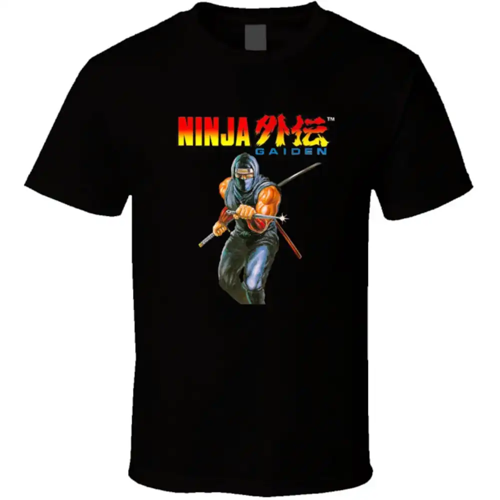 Ninja Gaiden Retro Nes Box Art Cool T Shirt