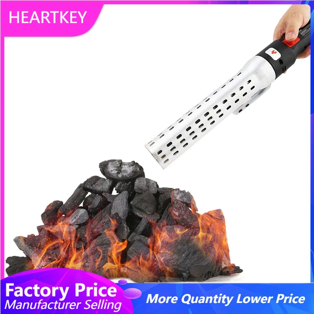 Charcoal Starter Fireguard Looftlighter Igniter Windproof Bbq Lighter Tool Durable Electric Charcoal Chimney Starter Charcoal Lighter