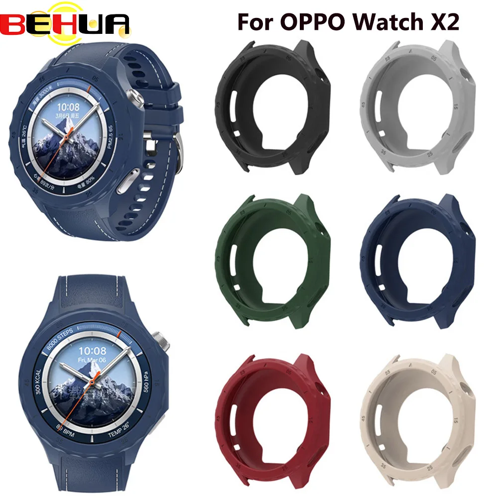 BEHUA Premium Silicone Shockproof Smartwatch Protective Case Cover
