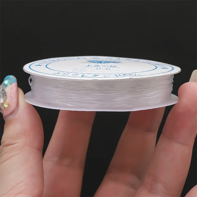 Strong Clear Non-Stretch Jewelry Cord 2