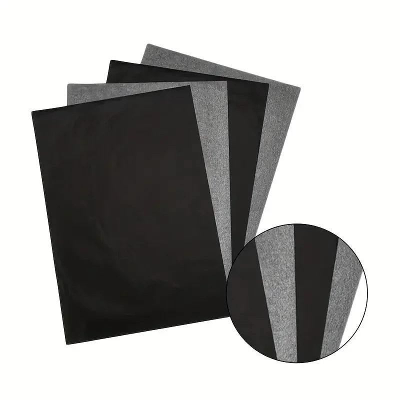 100 Pcs Copy Paper Wipes Optional Black Blue Handwritten Copy Paper A4 Size Diy Wipe