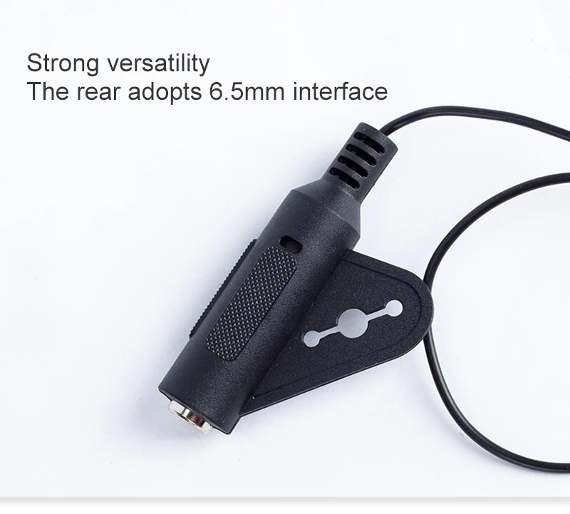 Description Picture 3 of item1pcs Portable Guitar Pickup Professional Piezo Contact Microphone Pickup Easy To Install For Violin Ukulel Guitar Accessories