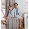 AP Boys SS24 Dressy Coordinates New Style Boys Fashion Blazer Cotton Children Overalls Kids Short Pants, #6606 1