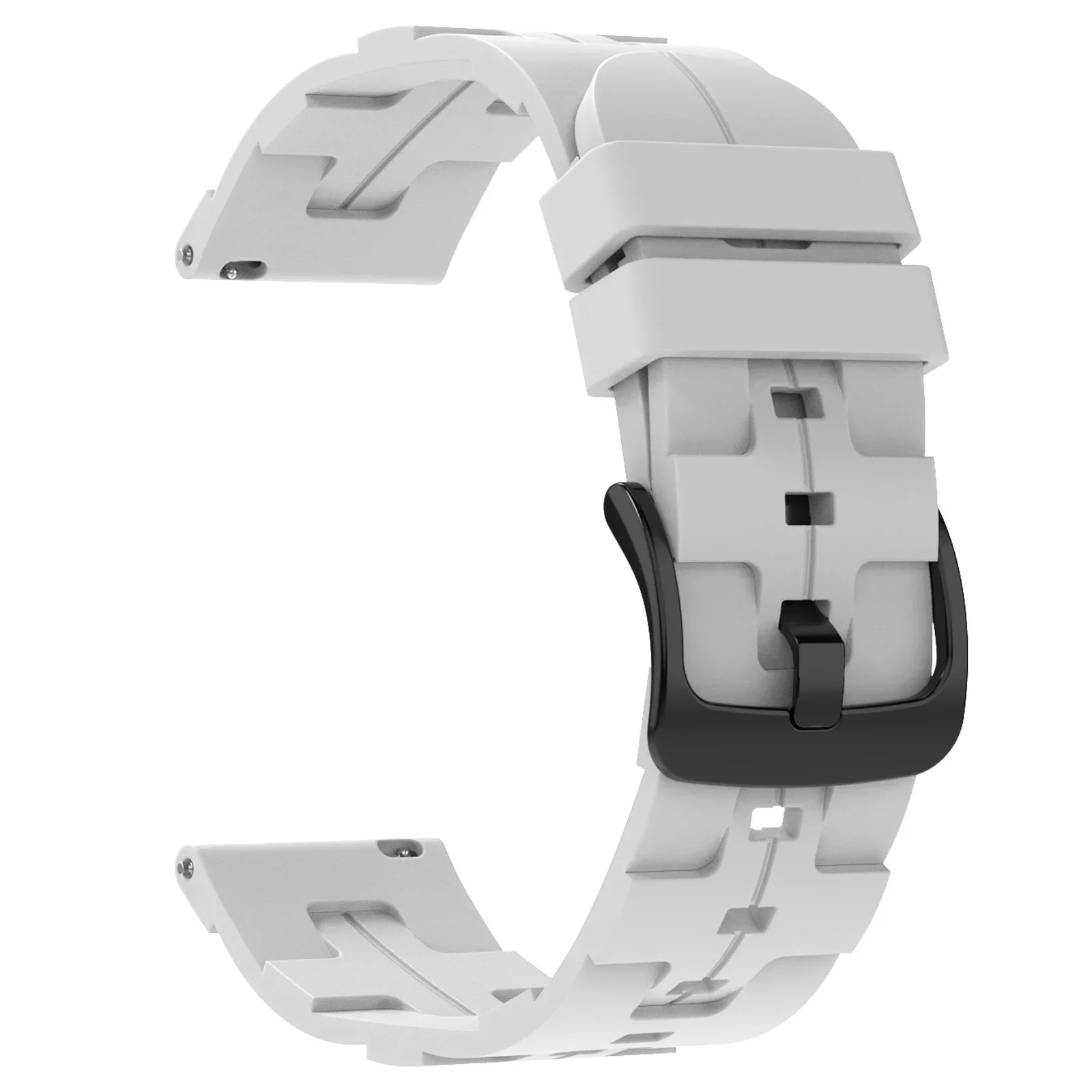 Sport Strap – Soft Silicone Bracelet, 20mm/22mm Wristband