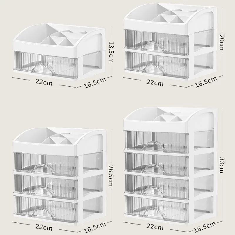 Makeup Organizer Makeup Storage Box Jewelry Organizer Jewelry Box Cosmetic Storage Box Storage Box Drawer Jewelry Makeup Organizer Plastic Make Up Large Capacity Storage Box Polish Lipstick Skincare Cosmetic Storage Box Rack