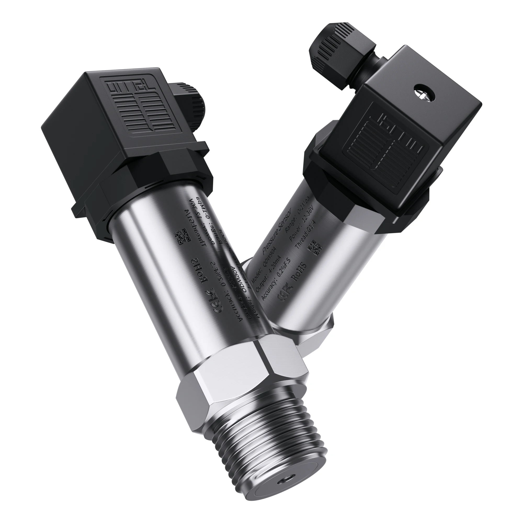 Pressure Transmitter 4-20mA 0-10V 0-5V RS485 M20*1.5 Pressure Sensor 0-20Kpa 0-1bar 0-2bar 0-10bar Sensor Transducer