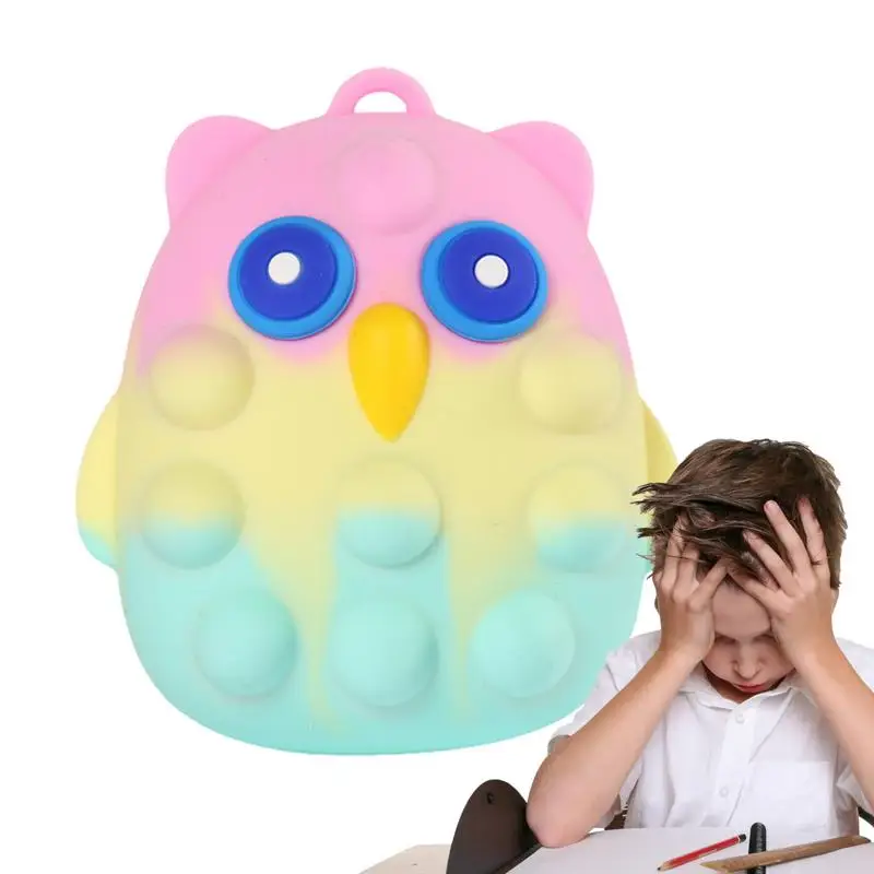 

Owl Stress Squeeze Toy Emulation Owl Sensory Stress Balls Fidget Stress Ball Toy Kids Party Favors Fun And Colorful Stress
