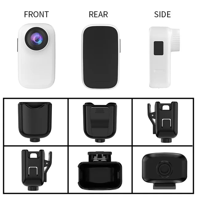 New 4K Wifi Thumb Camera Action Camera Recorder Anti-Shake Touch Screen Sport Camera for Motorcycle Riding Car Video DV Shooting 6