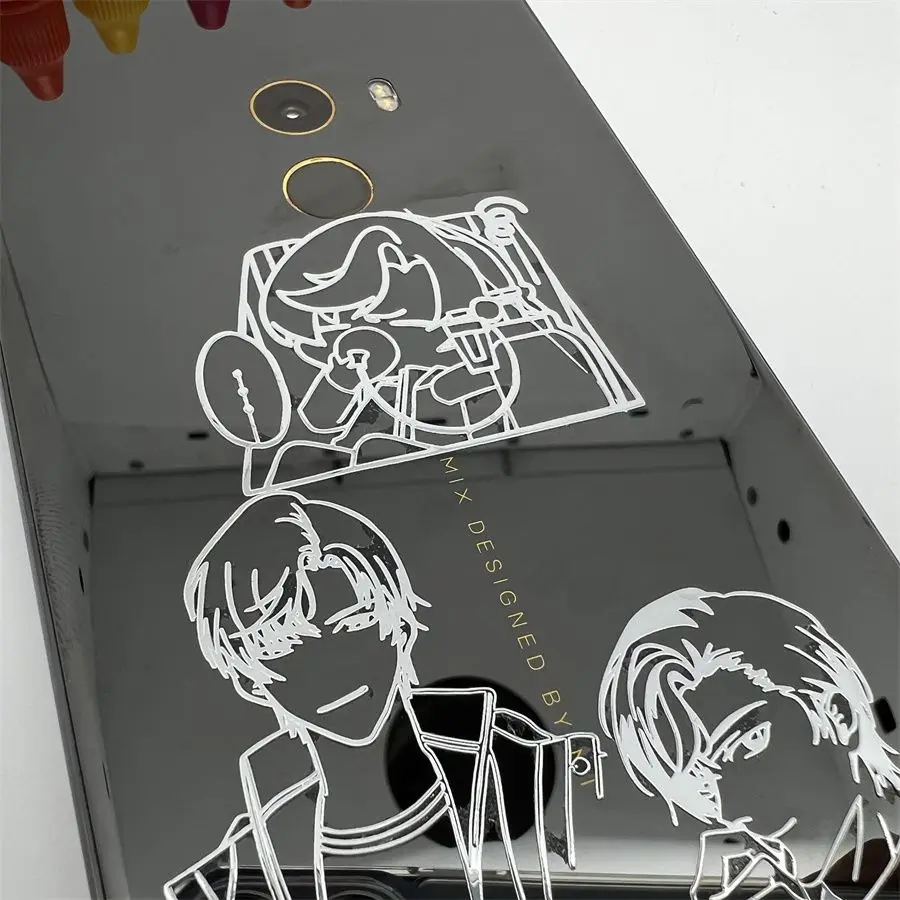 

Tears of Themis Marius Von Hagen Artem Wing Stickers For Mobile Phone Notebook Nickel Metal Car Stickers Decor DIY Decal Gifts