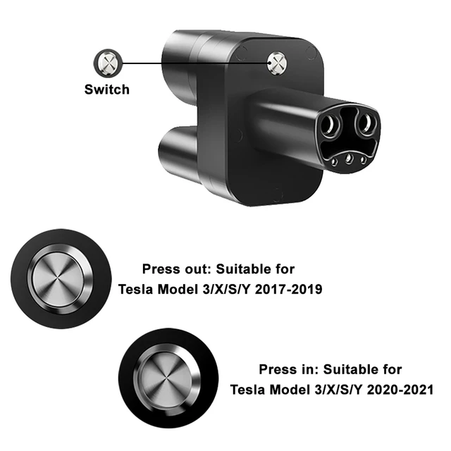 Tesla Charger Adapter CCS to Tesla Model 3/S/X/Y Tesla Accessories –  LaTough Inno Tech