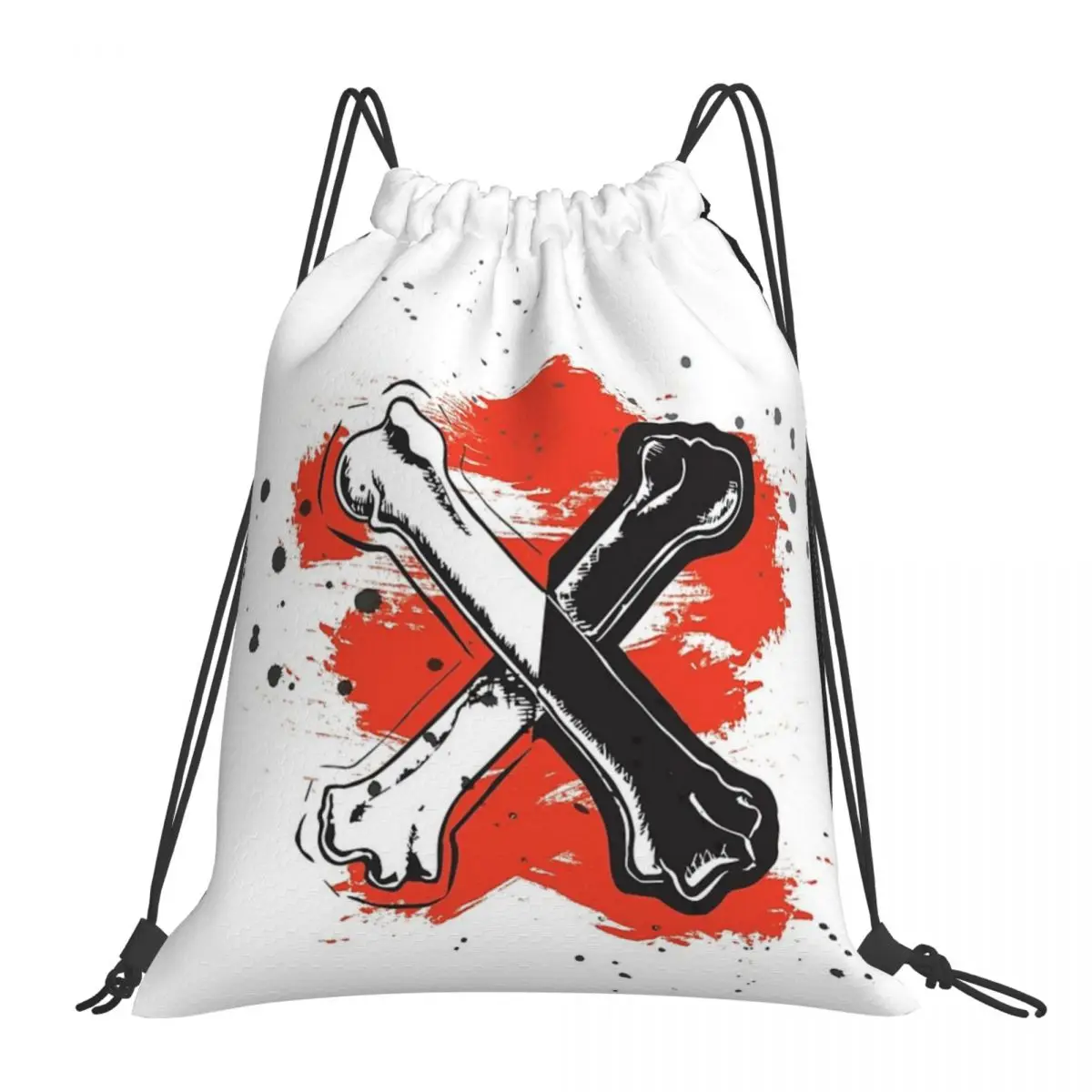

Carlos De Vil Icon Backpacks Multi-function Portable Drawstring Bags Drawstring Bundle Pocket Sundries Bag For Travel Students