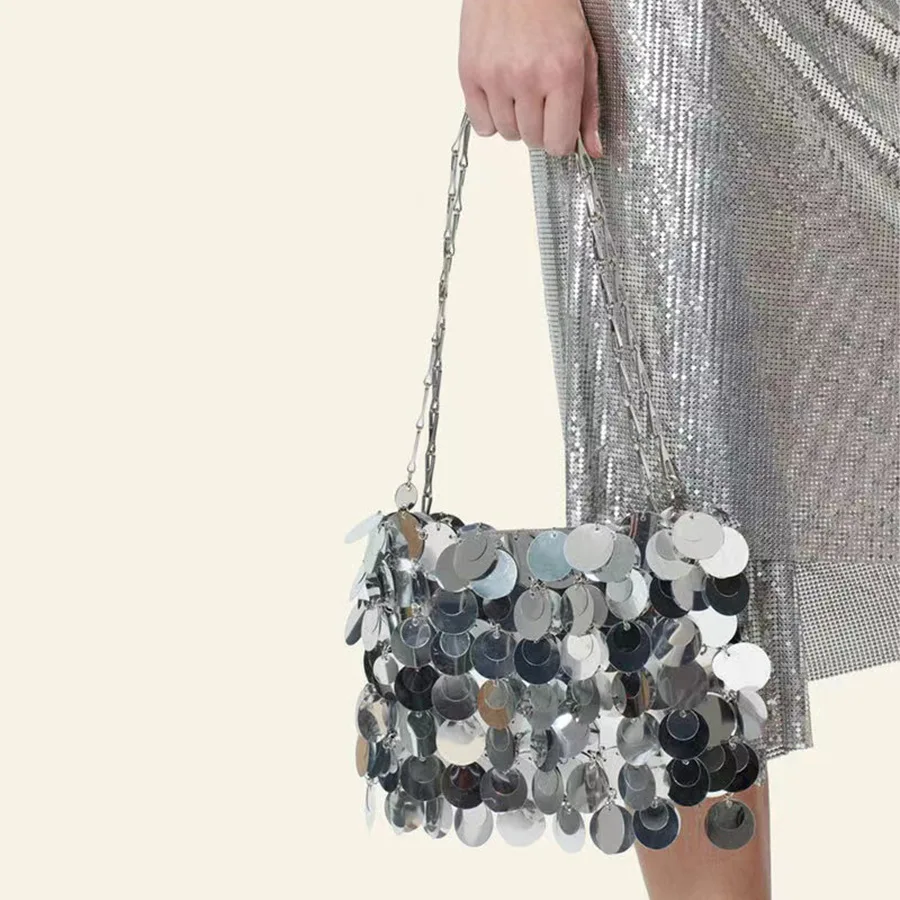 

Fashion Sequins Women Shoulder Bags Designer Evening Clutch Bag Luxury Crossbody Bag Glitter Party Phone Purses Shinny Lady Sac