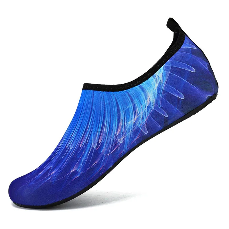 Unisex Outdoor Portability Aqua Shoes Couples Vacation Beach Barefoot Thin Soled Swimming Shoes Indoor Fitness Yoga 34-49