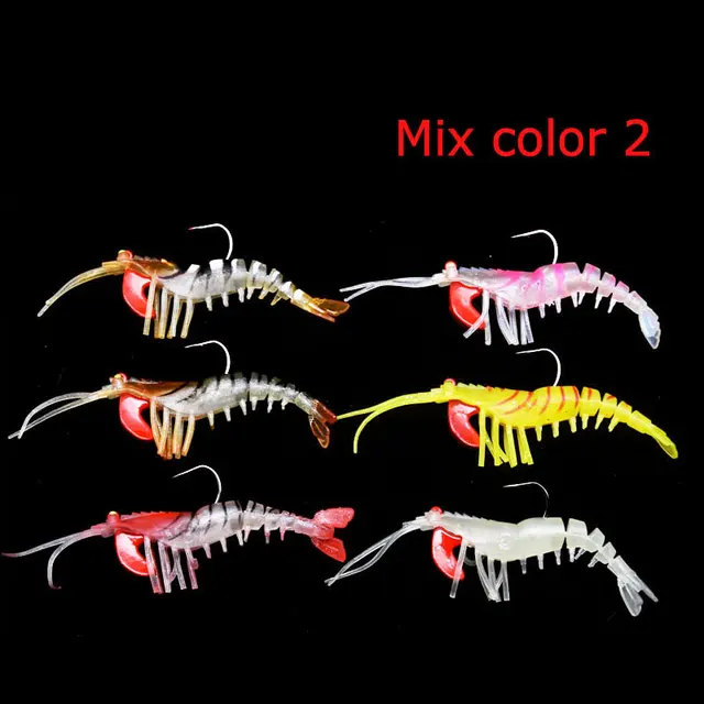 6個13グラム19グラム釣りエビエビのルアー餌 川エビ釣りcraws海水鯛ルアールミナス目 Aliexpress スポーツ エンターテイメント