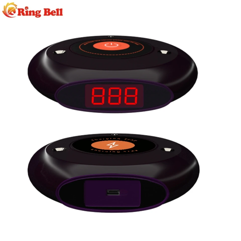 High Quality Queue Call Waterproof Call Pager System for Restaurant Coffee Coaster Pager System