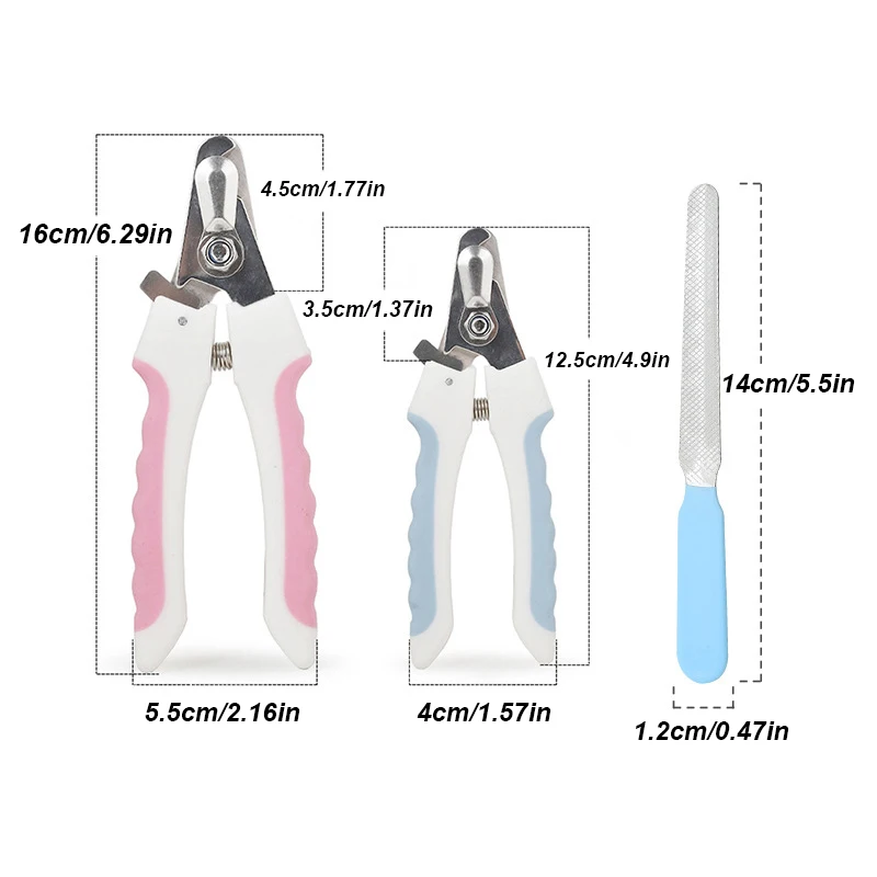 Pet Nail Clippers Sharp Blades Suitable for Medium Large Pet Nail Clippers Sickle Cat Stainless Steel Grooming Scissors pet nail clipper pet nail scissors