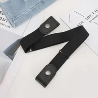 Buckle-Free Belt For Jean Pants,Dresses,No Buckle Stretch Elastic Waist Belt For Women/Men,No Bulge,No Hassle Waist Belt - Image 2