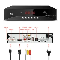 FTA DVB-S2 Приставка HD Цифровой спутниковый ТВ-приемник Приемник H.264 Поддержка MTK7601 WIFI Dongle DVB S2 Тюнер-декодер — изображение 5