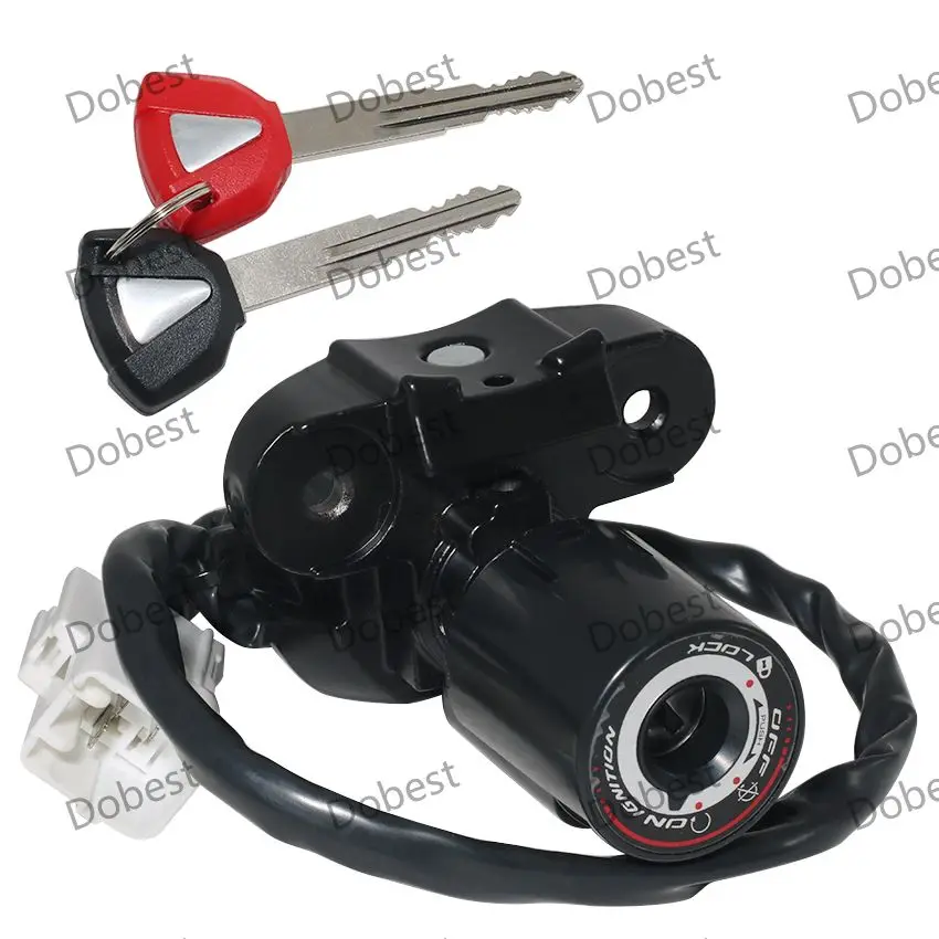 오토바이 점화 키 스위치 잠금 장치, 가와사키 EX400 닌자 400 ABS ER400 Z400 27005-0635 27005-0717 용 모페드 액세서리