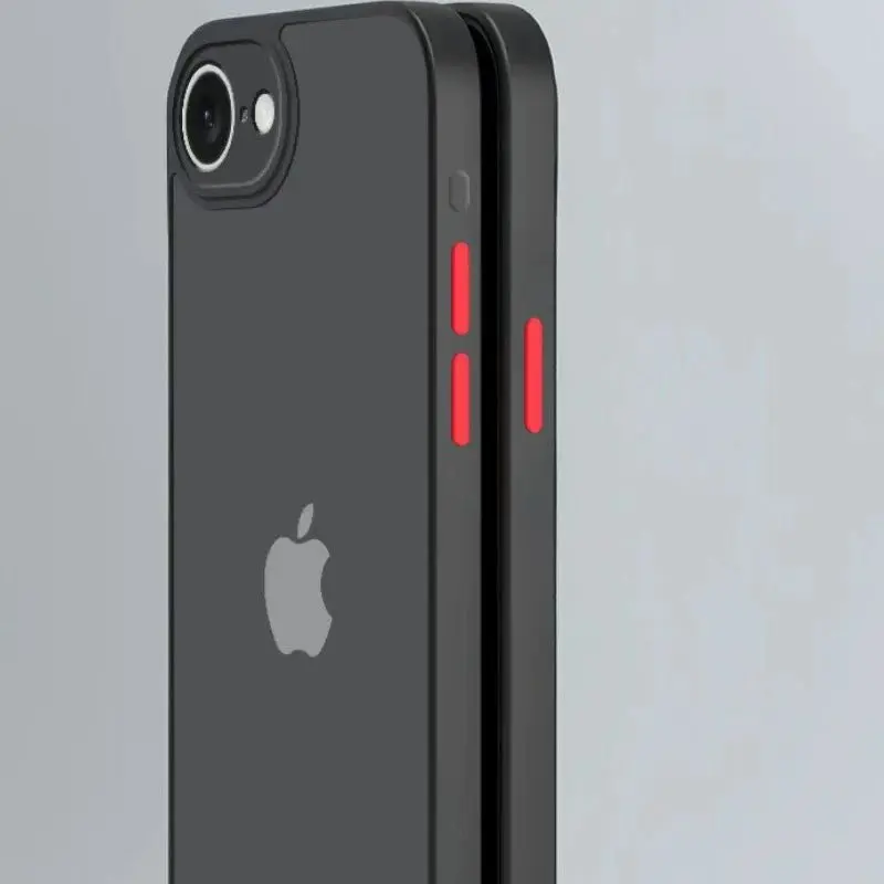 Rugged Armor Shockproof Phone Case with Hard Cover and Soft Bumper - 2-in-1 Design