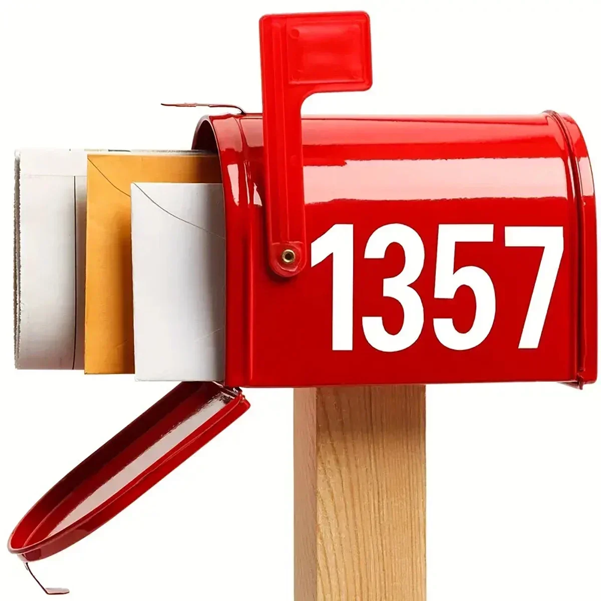 Reflective Digital Stickers Mailbox & Labels