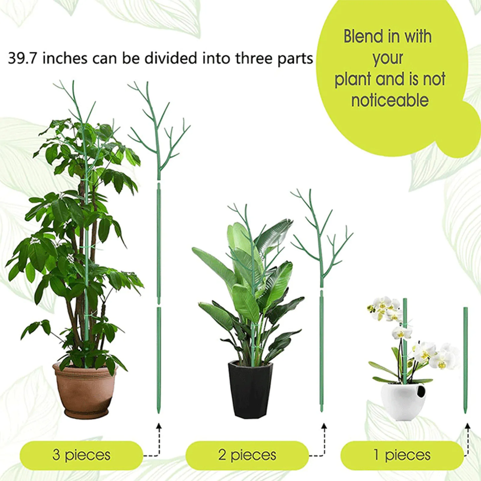 

Подставка для растений, садовый Полукруглый Держатель для цветов, для фиксации растений, бонсай